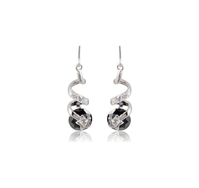 Product YAZILIND elegante joyer¨ªa de dise?o simple plata plateado gotas de agua aretes