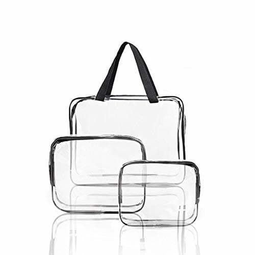 Product 3 Pcs Transparente Bolsa de Viaje Impermeable