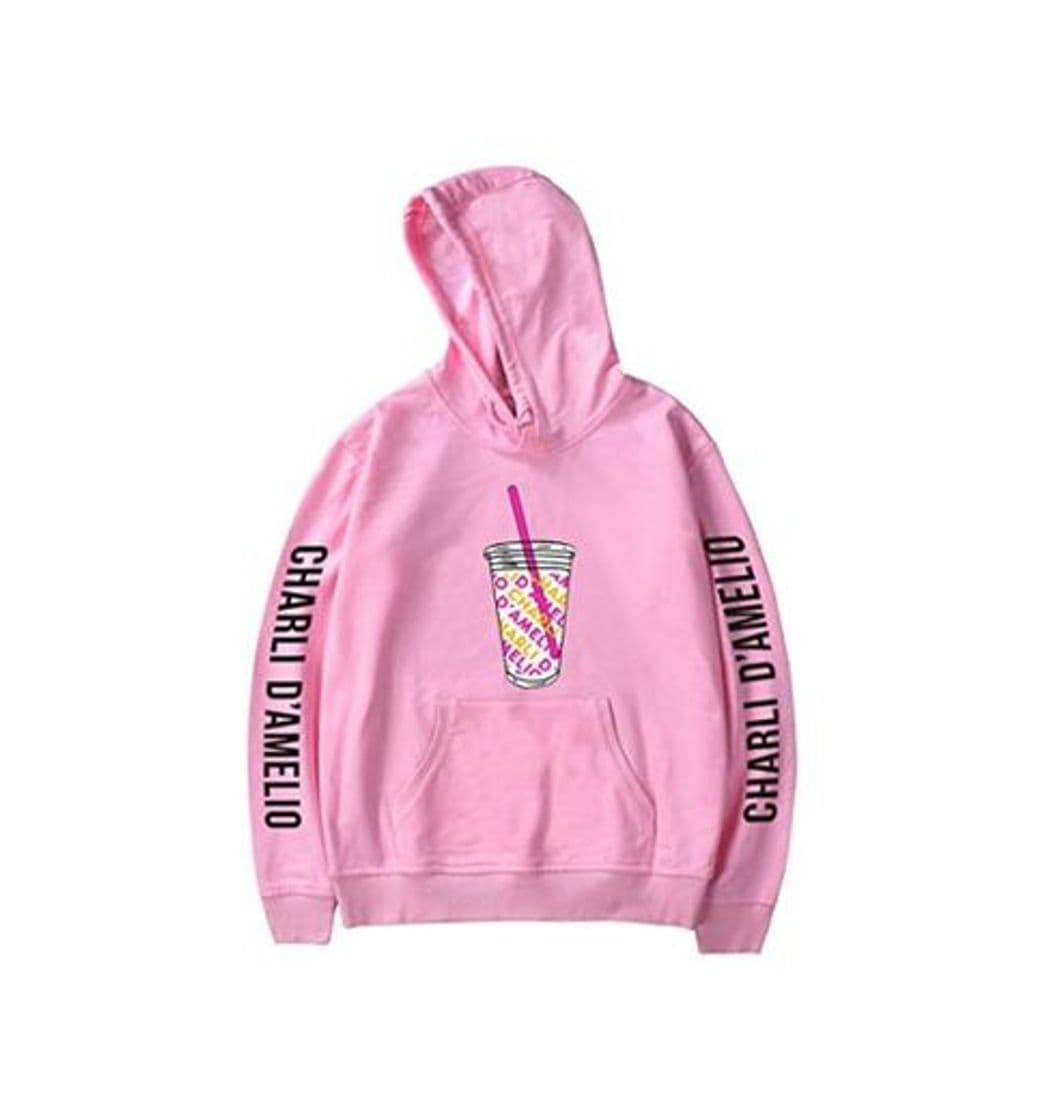 Product OLIPHEE Sudadera con Capucha Hype House Estampado De Moda Suéter Deportivo De