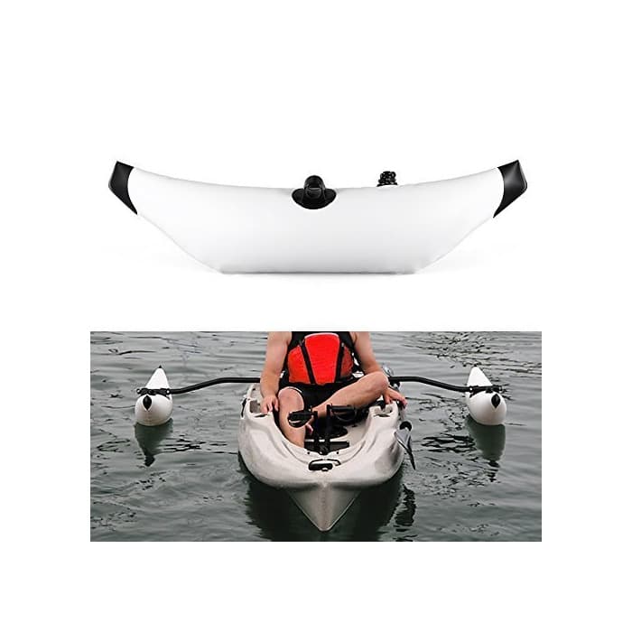 Product Lixada Kayak estabilizador PVC Inflable Outrigger Kayak Canoa Barco de Pesca de