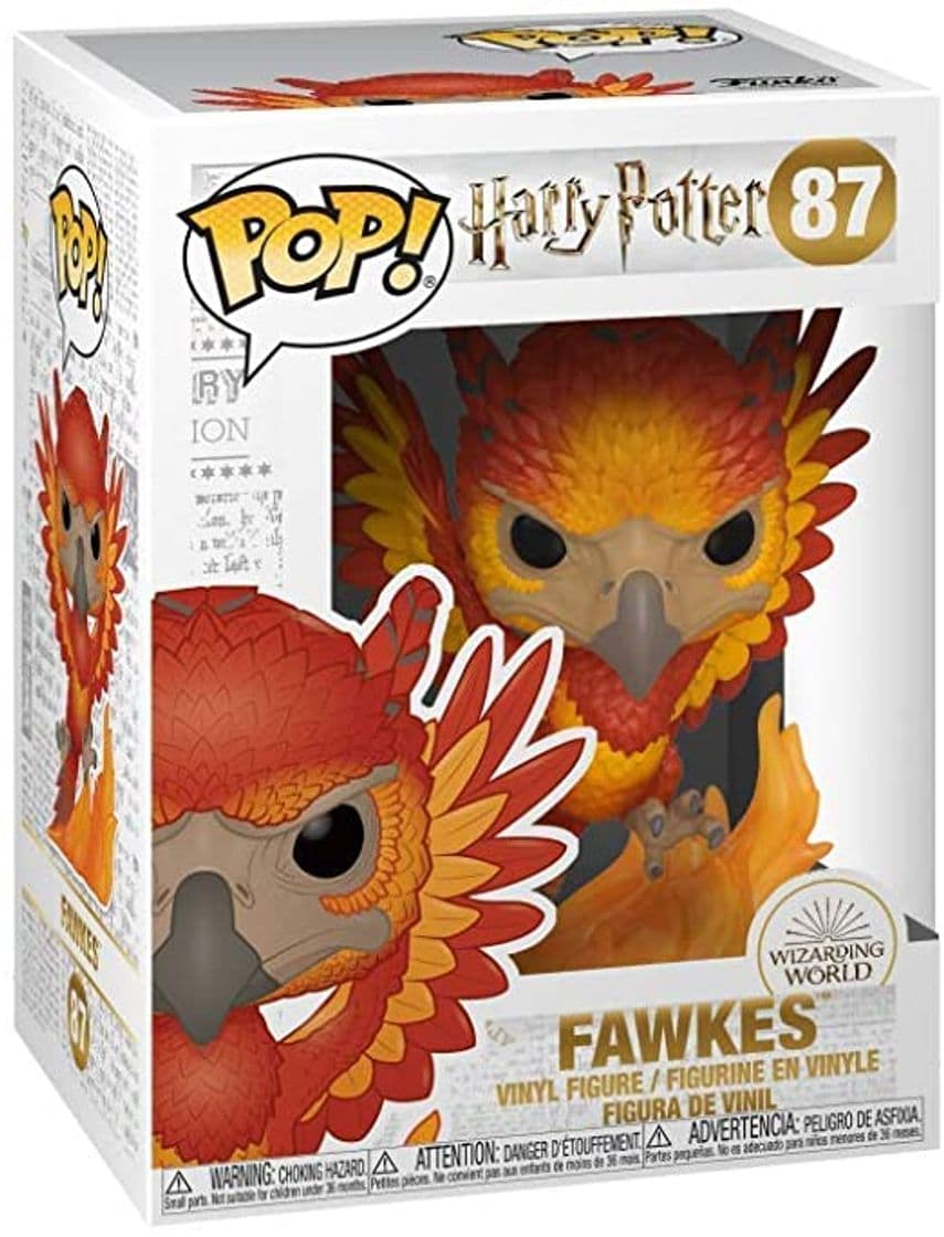 Juego Funko- Pop Figura de Vinilo: Harry Potter S7-Fawkes Coleccionable,