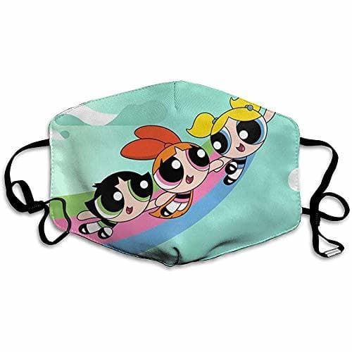 Product The Powerpuff-Girls Hombres Mujeres Protector bucal Ajustable Earloop Protector Antipolvo Lavable Reutilizable