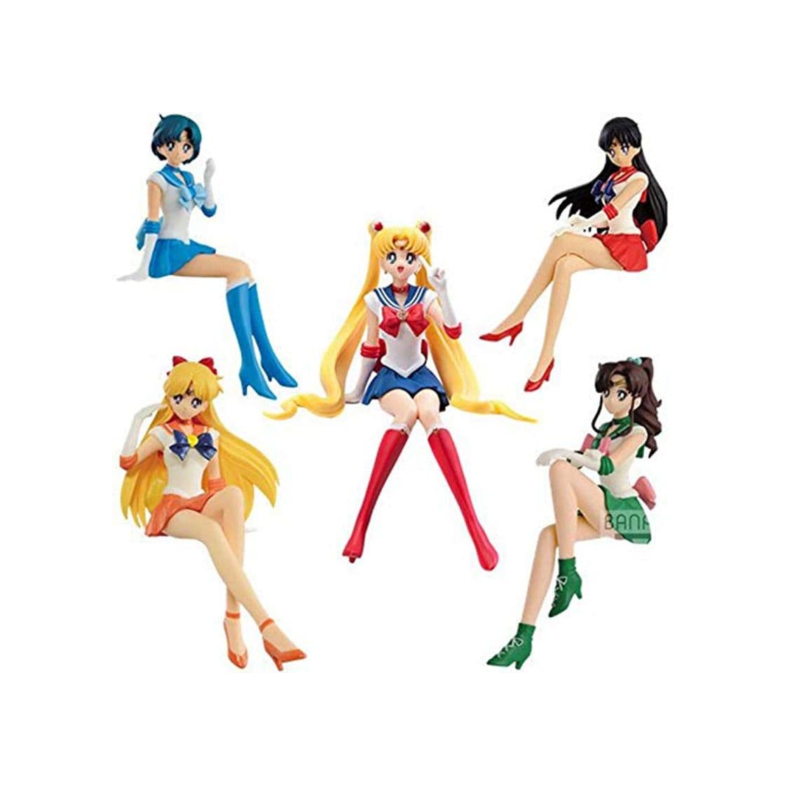 Product Conjunto de 5, Sailor Moon Grupo de los Cinco PVC Figura Modelo