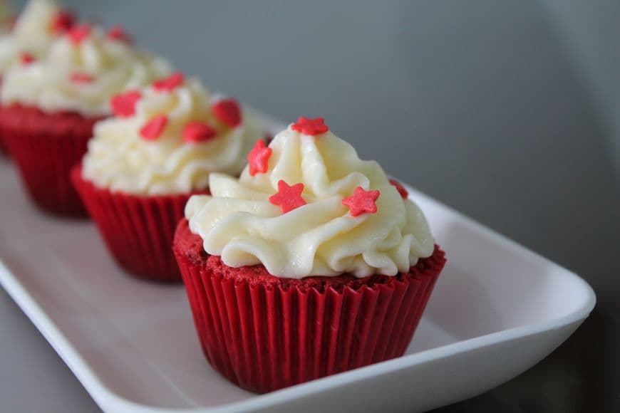 Fashion Receita de Cupcake red velvet