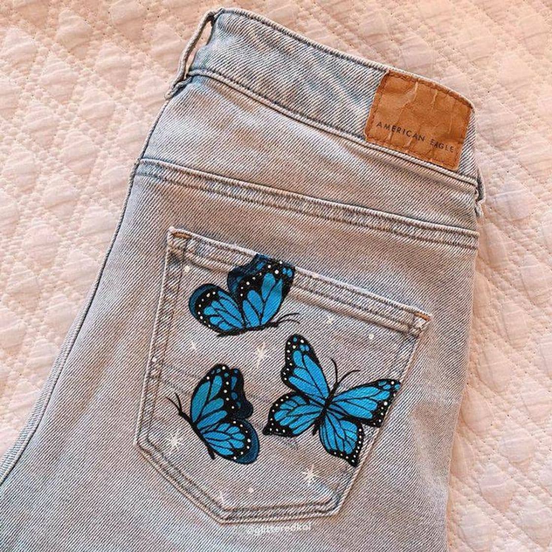 Fashion DIY calça jeans 