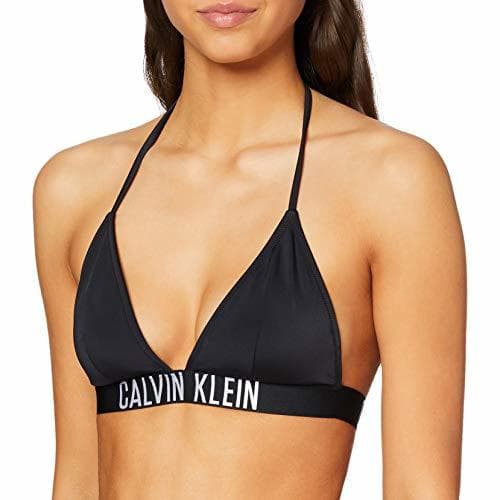 Product Calvin Klein Fixed Triangle-rp Almohadillas y Rellenos de Sujetador, Negro