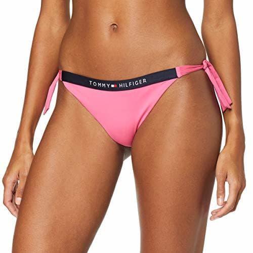 Product Tommy Hilfiger Cheeky Side Tie Parte de Arriba de Bikini, Rosa