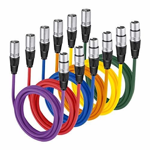 Product Neewer  XLR macho a XLR hembra Micrófono de color-  Cables