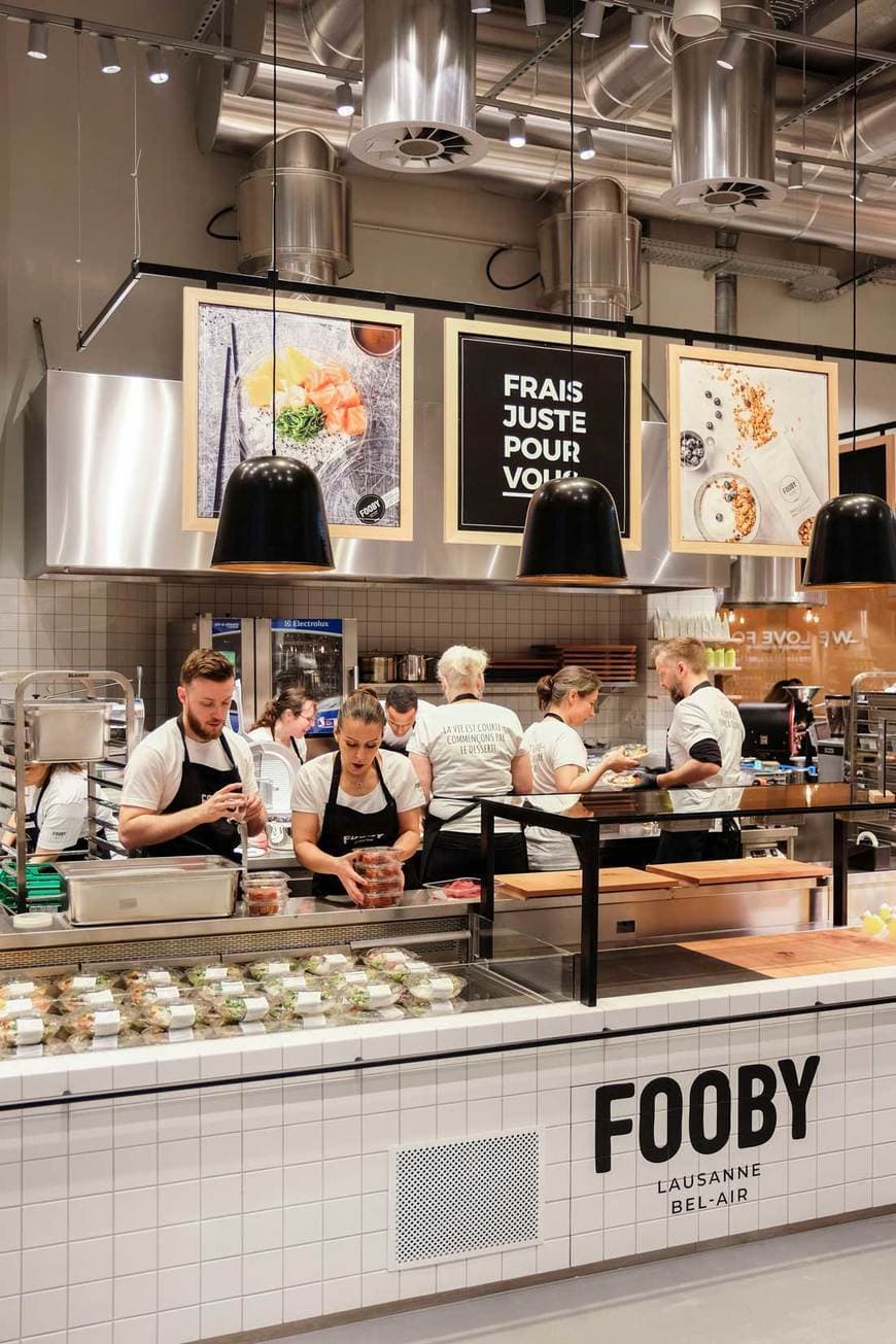 Restaurants FOOBY Lausanne Bel-Air