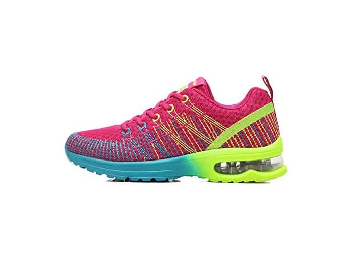 Producto Zapatos de Running Para Mujer Zapatillas Deportivo Outdoor Calzado Asfalto Sneakers Rosa