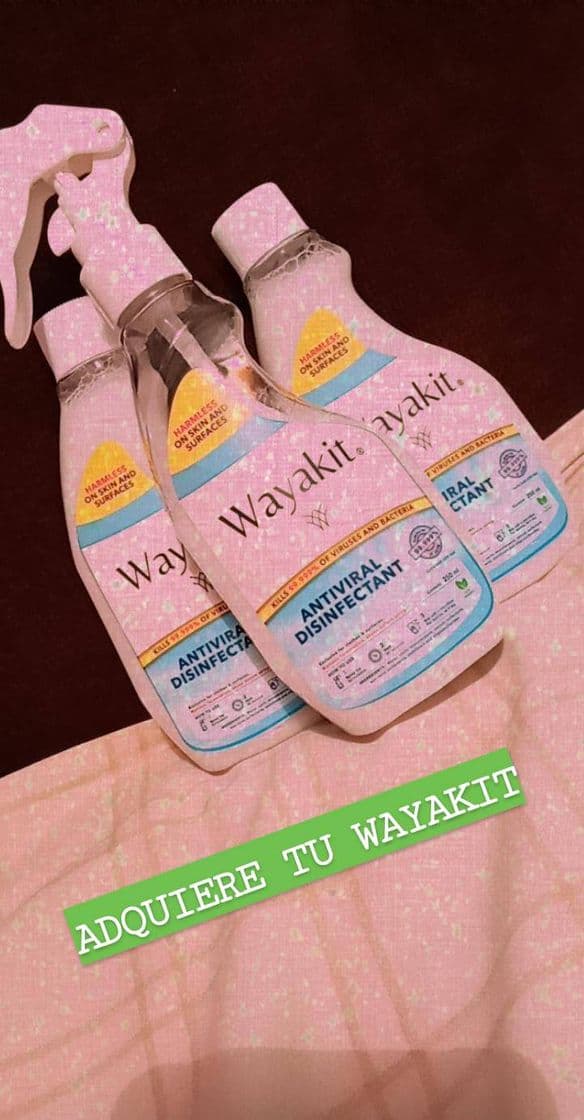 Moda 🍃WAYAKIT🍃 desinfectante antiviral