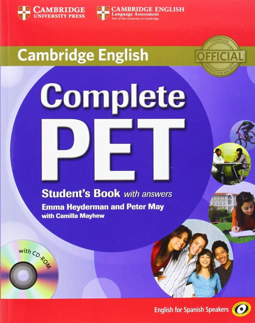 Product Complete PET for Spanish Speakers Student's Book with Answers with CD-ROM