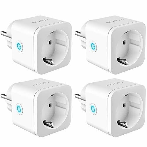 Electrónica Enchufe Inteligente WiFi TECKIN 16A 3300W Mini Smart Plug Funciona con Amazon