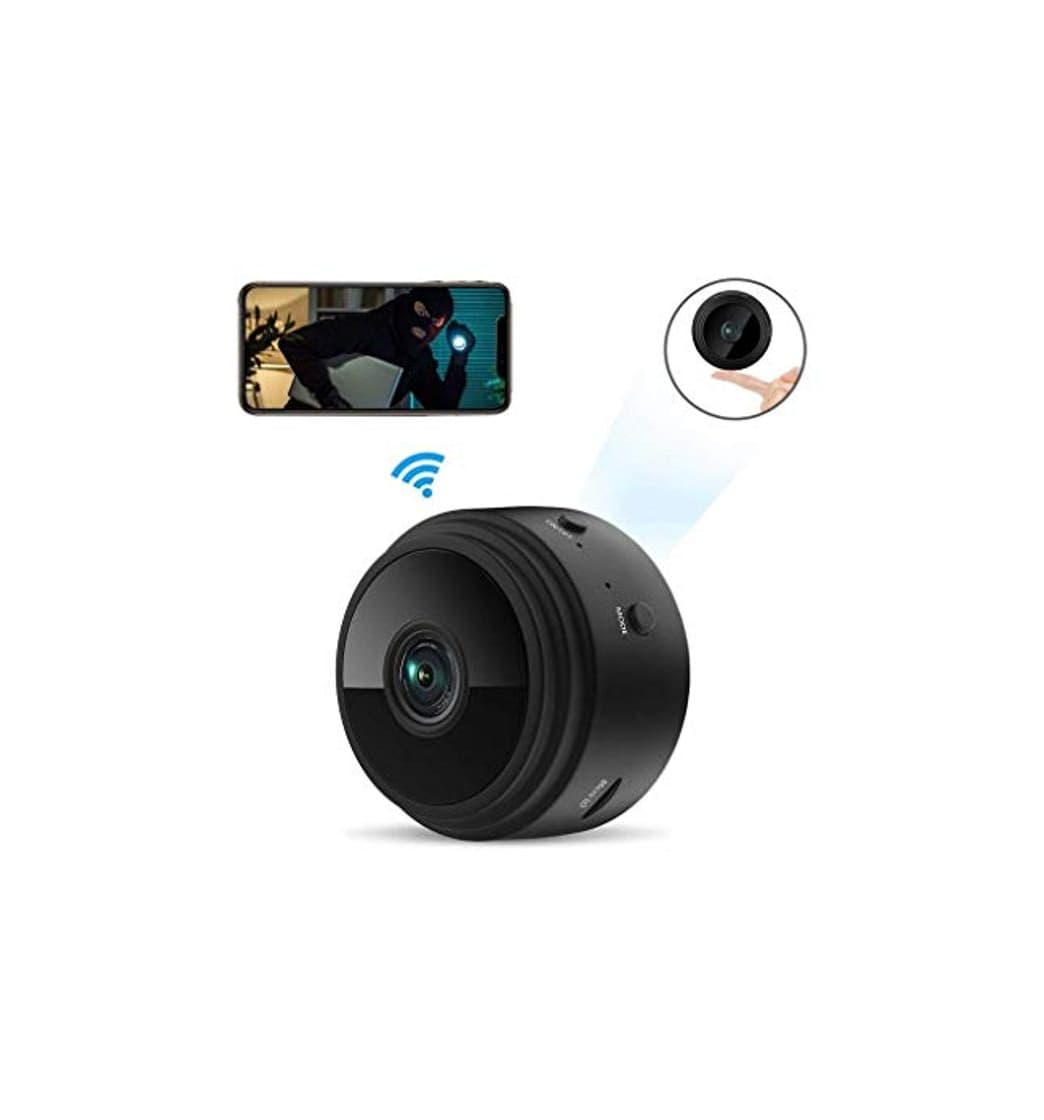 Producto Camara espia wifi ZIMAX es de Las camaras espias ocultas mas vendidas 1080P HD Cámara de Vigilancia Portátil Secreta y Compacta con Detector de Movimiento IR y Visión Nocturna Seguridad