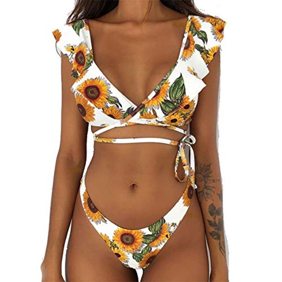 Producto CheChury Mujer Sexy Conjunto De Bikini 2020 Verano Sexy Push Up Ropa De Playa Bikini de Triángulo Bikini Mujer Acolchado Traje de baño Mujer Conjunto De Bikini