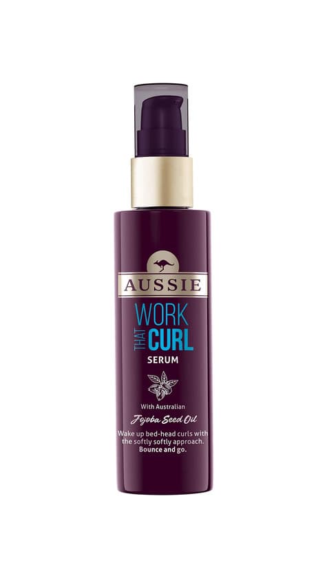 Beauty Aussie Work That Curl Suero para cabello con aceite de semilla de