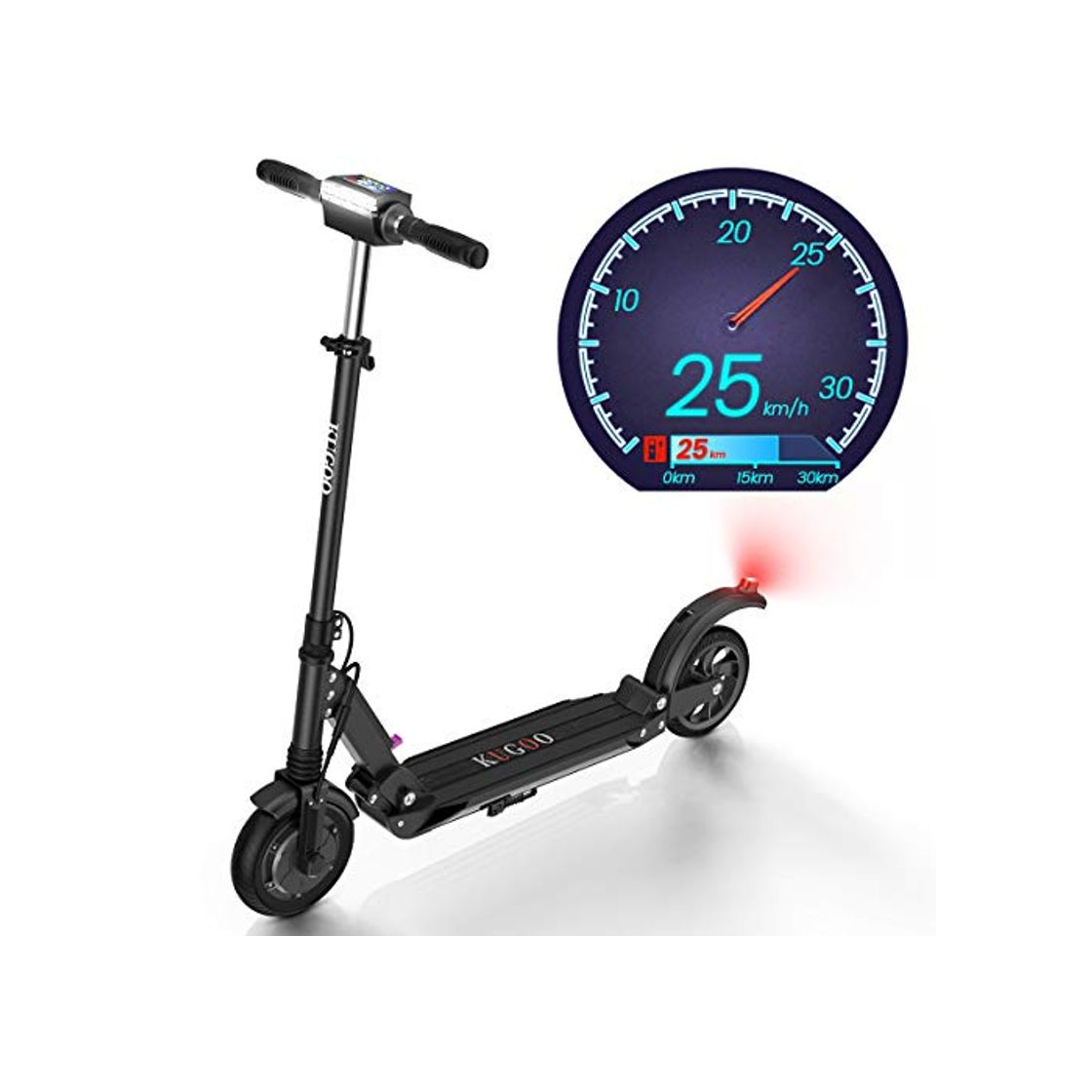 Product urbetter Patinete Eléctrico Scooter Plegable E-Scooter Batería 350W Manillar Ajustable Freno Pie