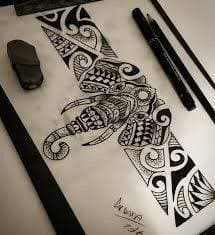 Moda Tatuaje maori