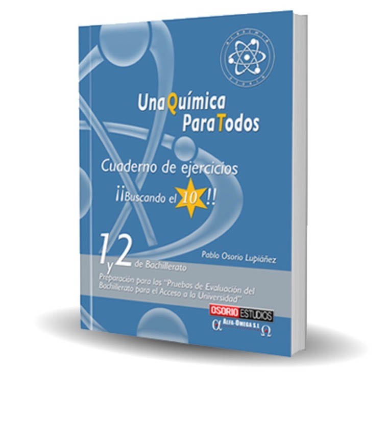 Book Una QUÍMICA para Todos – Cuaderno de Ejercicios
