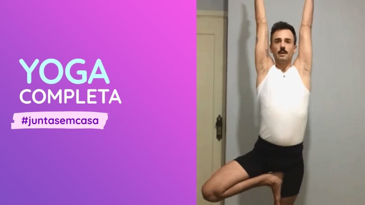 Fashion AULA DE YOGA EM CASA PARA INICIANTES - YouTube