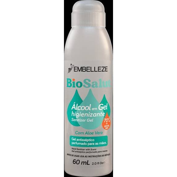 Fashion Álcool em Gel Bio Salut Higienizante - Embelleze