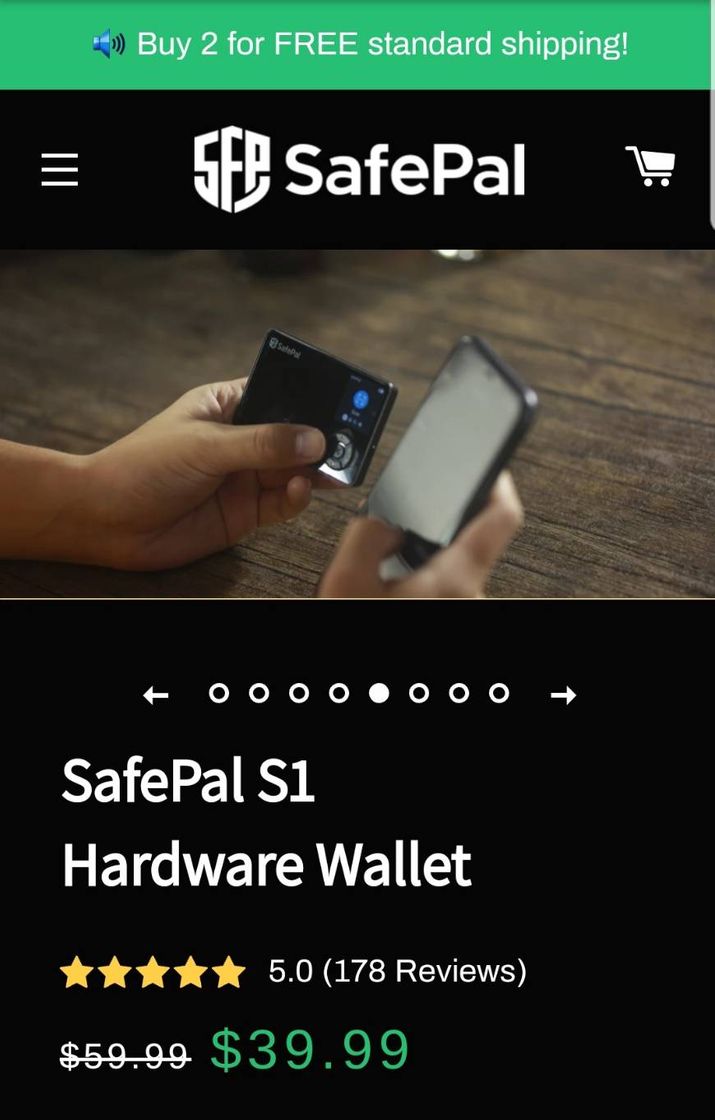 Fashion SafePal S1 Hardware Wallet