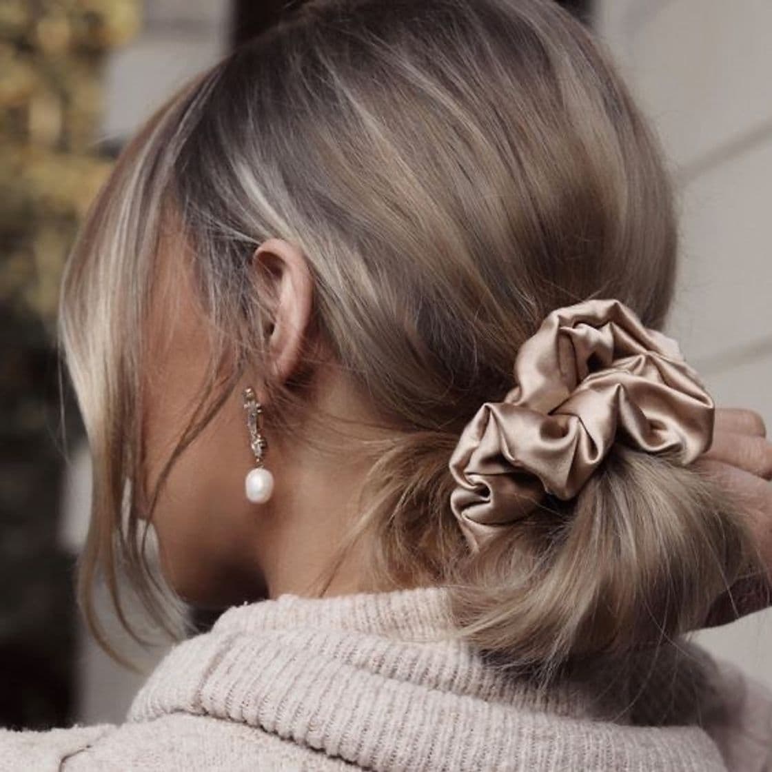 Moda Scrunchie rose gold 