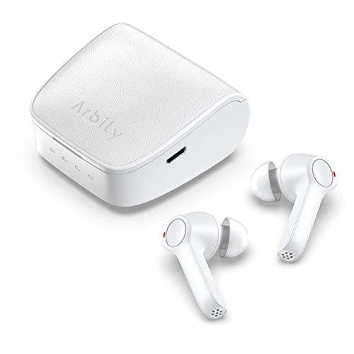 Producto Arbily Auriculares Inalámbricos, Auriculares Estéreo Bluetooth 5.0 en la Oreja con Caja