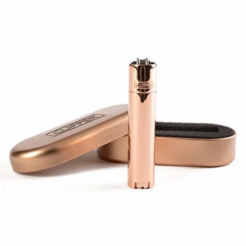 Producto Mechero Clipper Acero Rose Gold