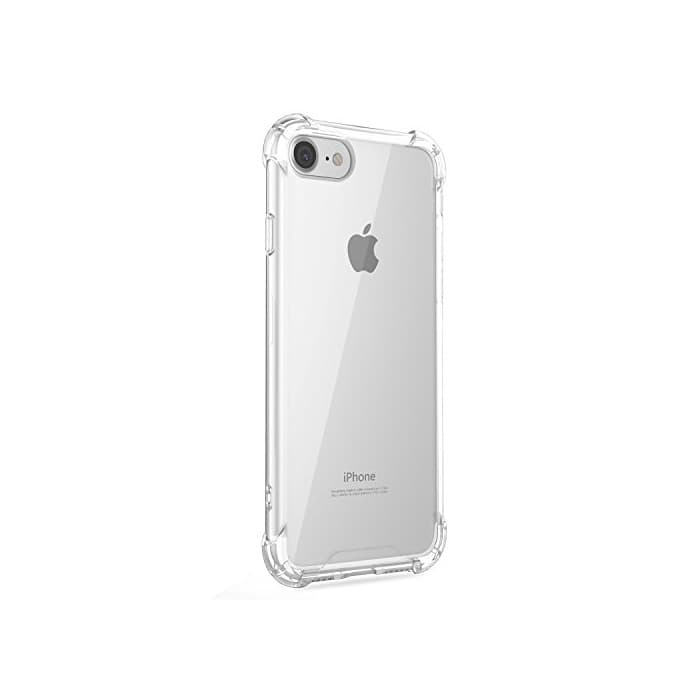 Fashion Funda Compatible con iPhone 6 6S Carcasa Silicona Transparente Protector TPU Airbag