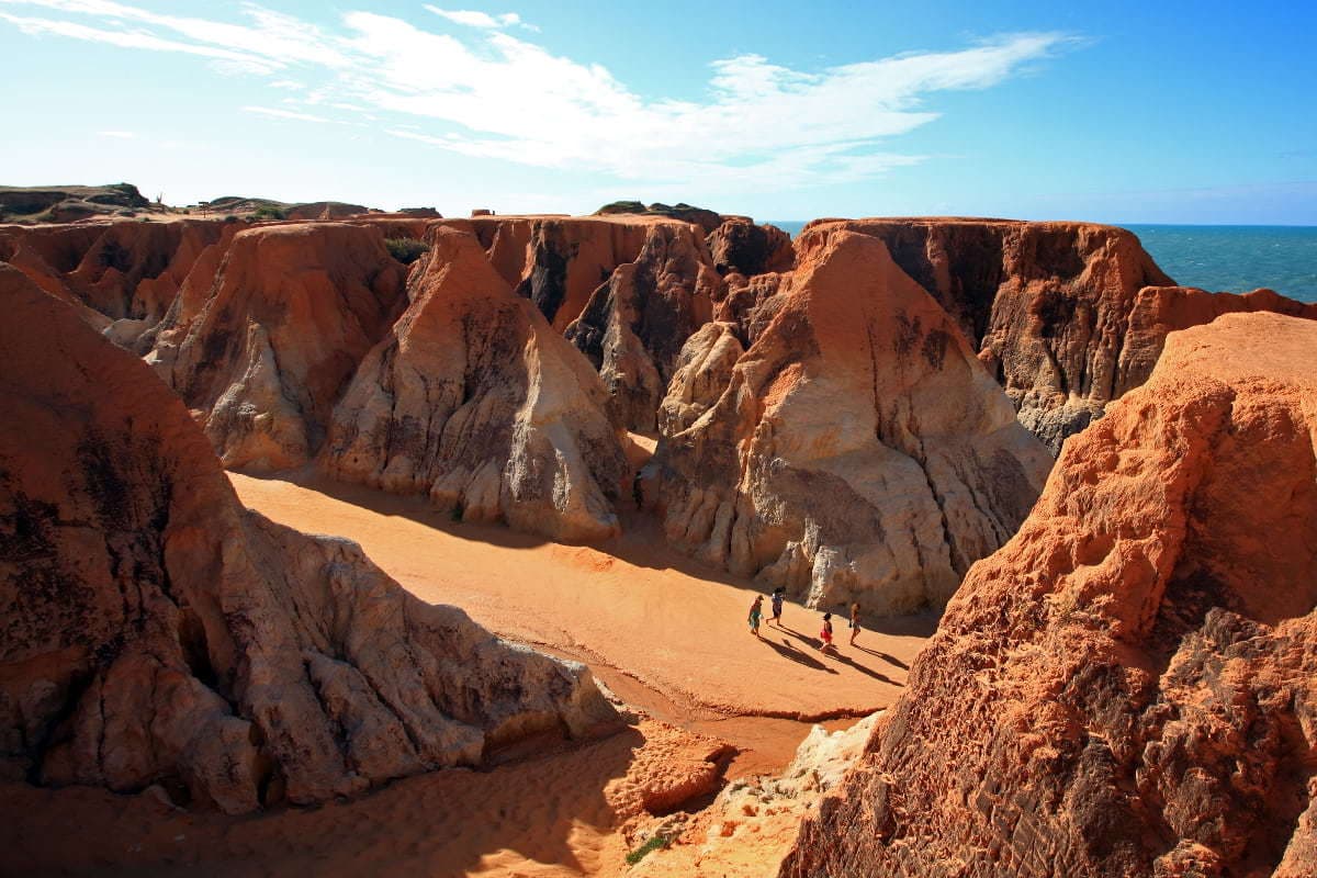 Place Beach of Morro Branco