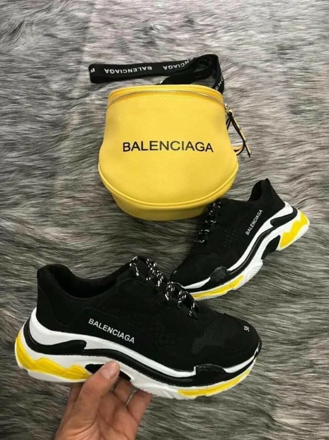 Producto Tenis balenciaga preto e Amarelo 🖤💛