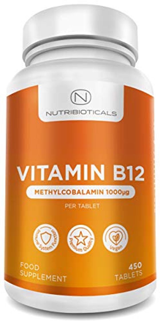 Electronic Vitamina B12 Metilcobalamina 1000mcg 365 Tabletas (Suministro para 12 Meses)