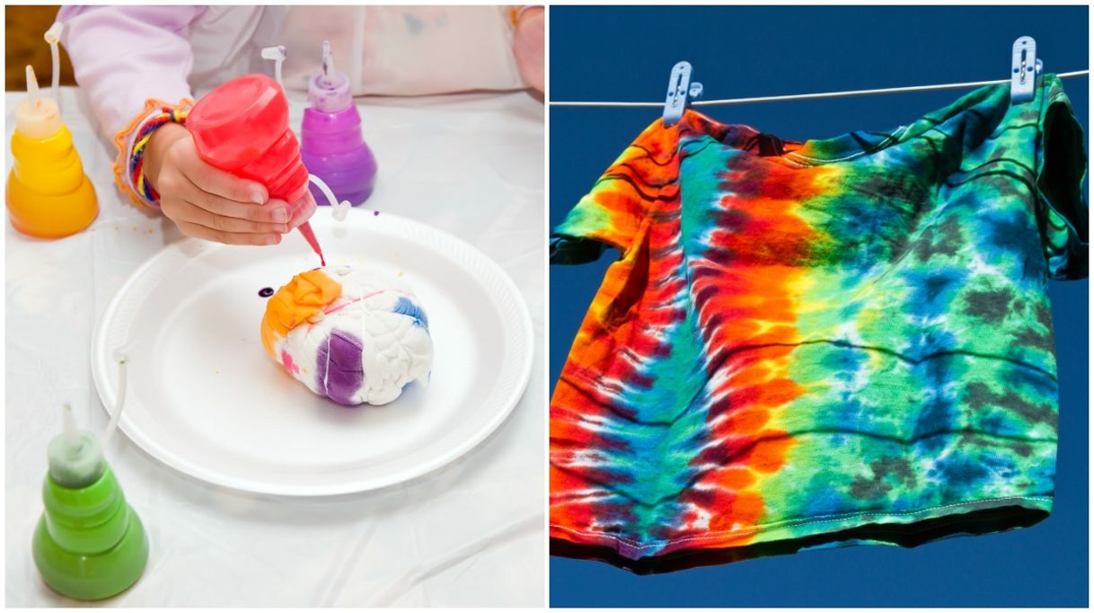 Moda Aprenda como fazer camiseta tie dye com 8 estampas diferentes