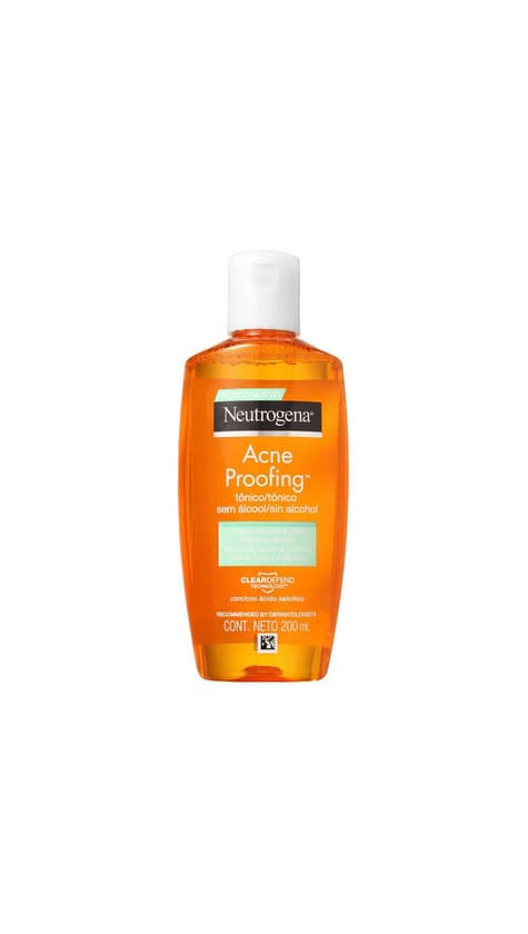 Product Tônico Sem Álcool Neutrogena Acne Proofing