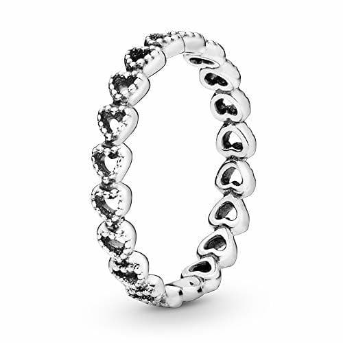 Place PANDORA - Anillo de Plata 925 para Mujer, Talla 56