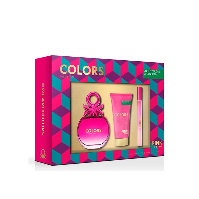 Producto Estuche Colors Pink BENETTON