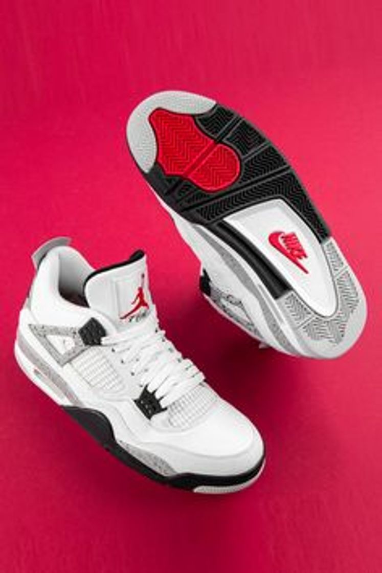 Fashion Nike Air Jordan 4 Retro OG, Zapatillas de Baloncesto para Hombre, Blanco