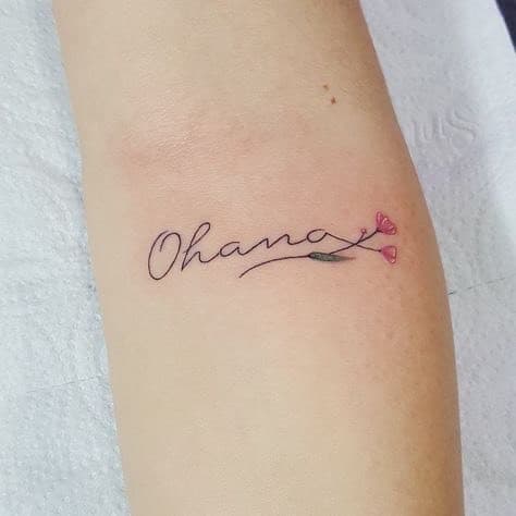 Fashion Tattoo ohana 