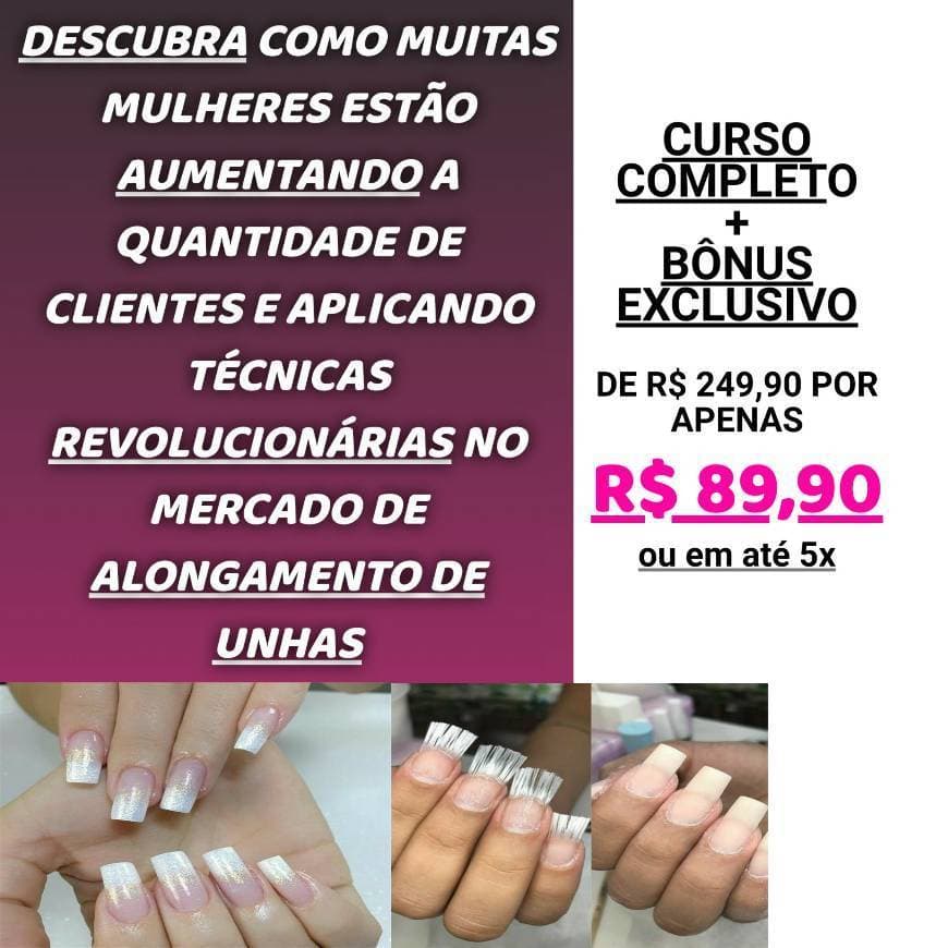 Fashion Curso online de unhas de Gel 