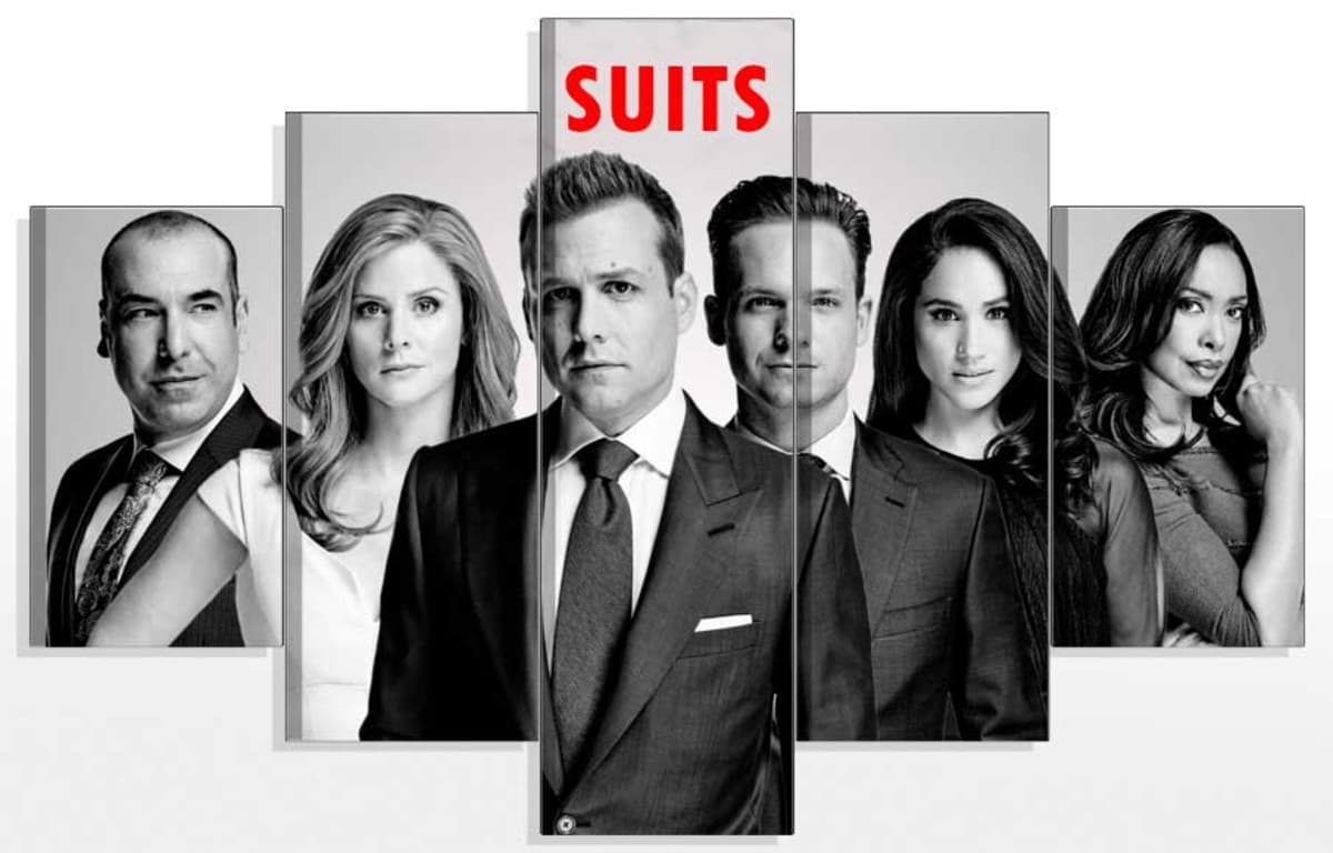 Serie Suits (homens de terno) 