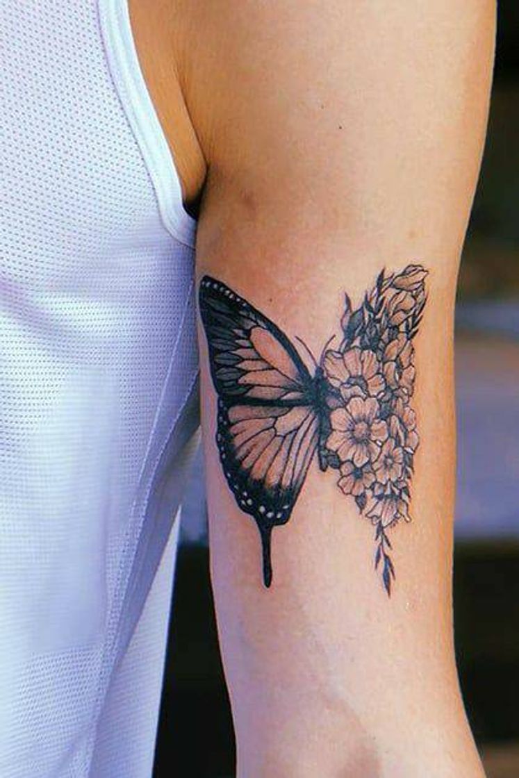 Fashion Tatuagem de borboleta 