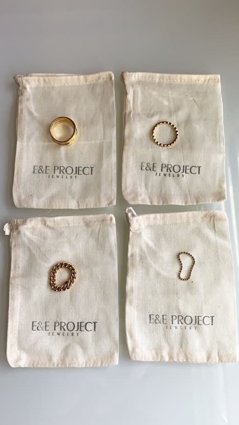 Fashion gold rings by E&E