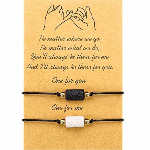 Producto 2 pulseras de amistad a juego para regalo a mejor amigo o