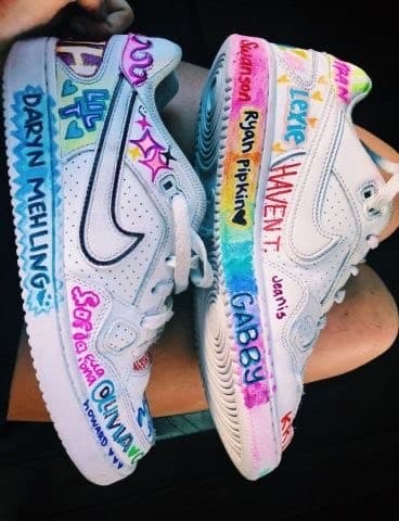 Fashion Tênis da Nike customizado 🥰✨