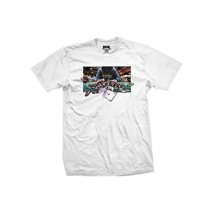 Product DGK Men's All In Short Sleeve T Shirt White-3XL