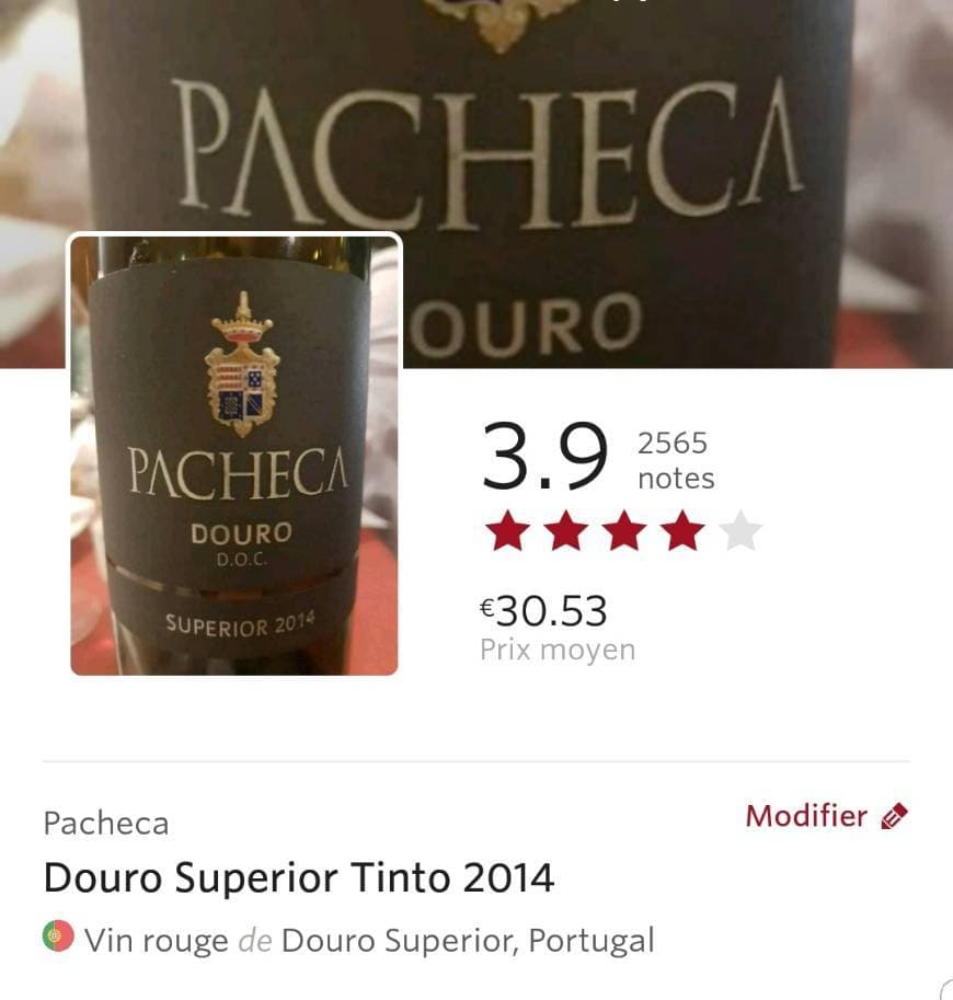 Producto Pacheca Douro Superior Tinto 2014