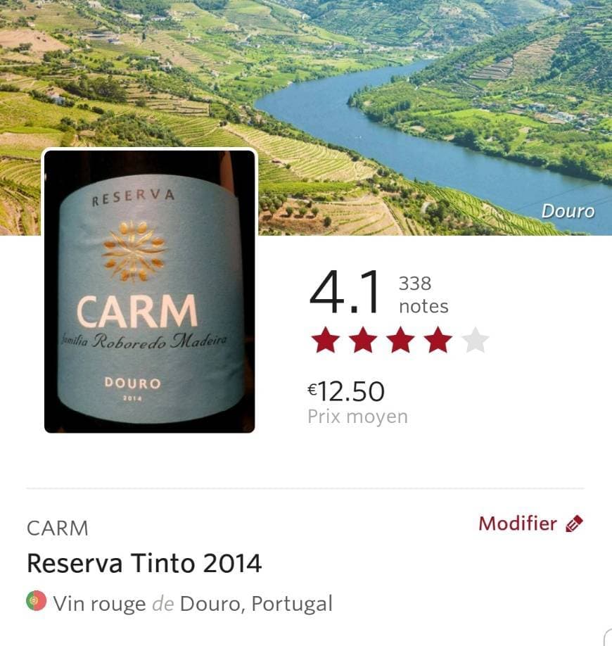 Producto CARM Reserva Tinto 2014