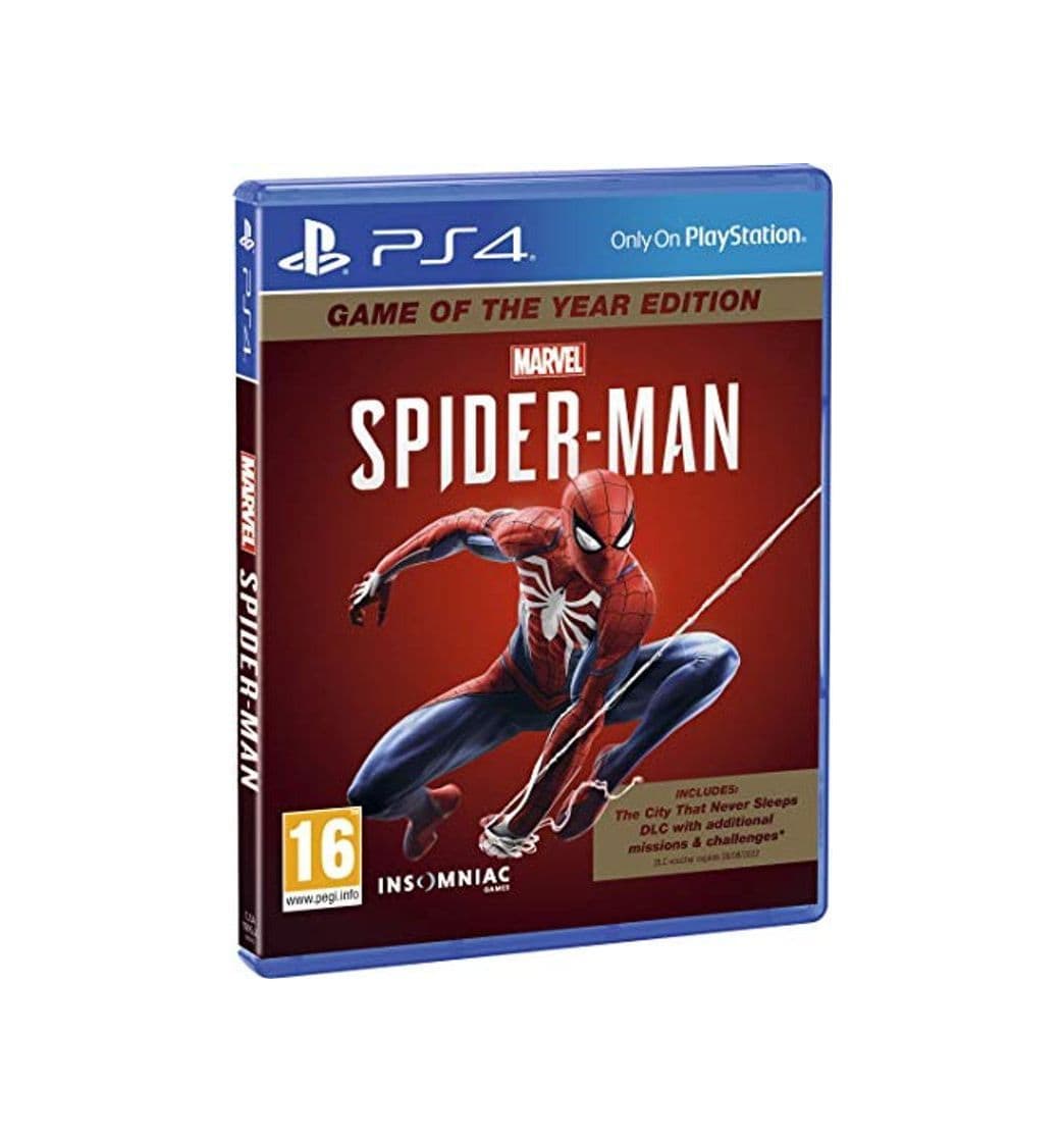 Electronic Marvel's Spider-Man Game Of The Year Edition