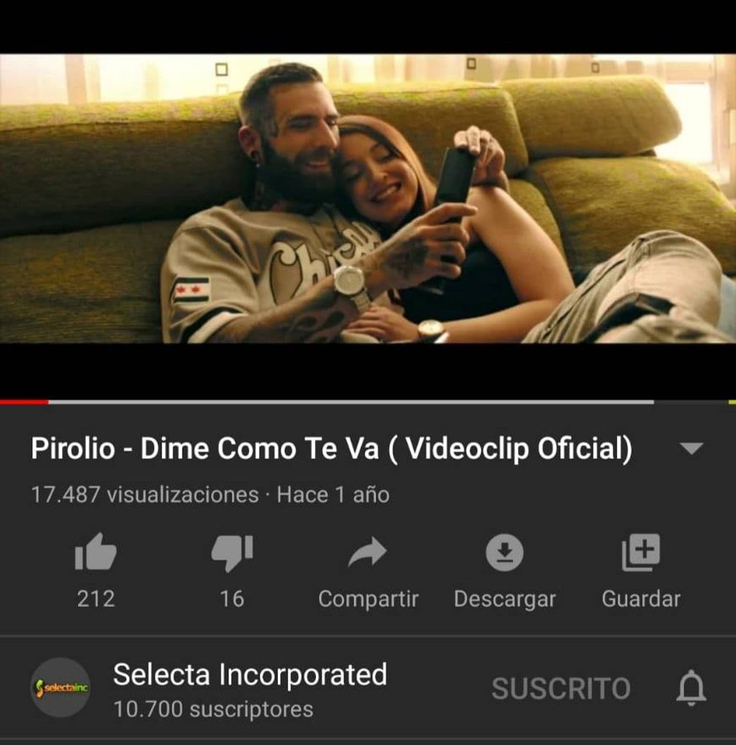 Canción Pirolio - Dime Como Te Va ( Videoclip Oficial) - YouTube